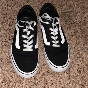 Black old Skool vans